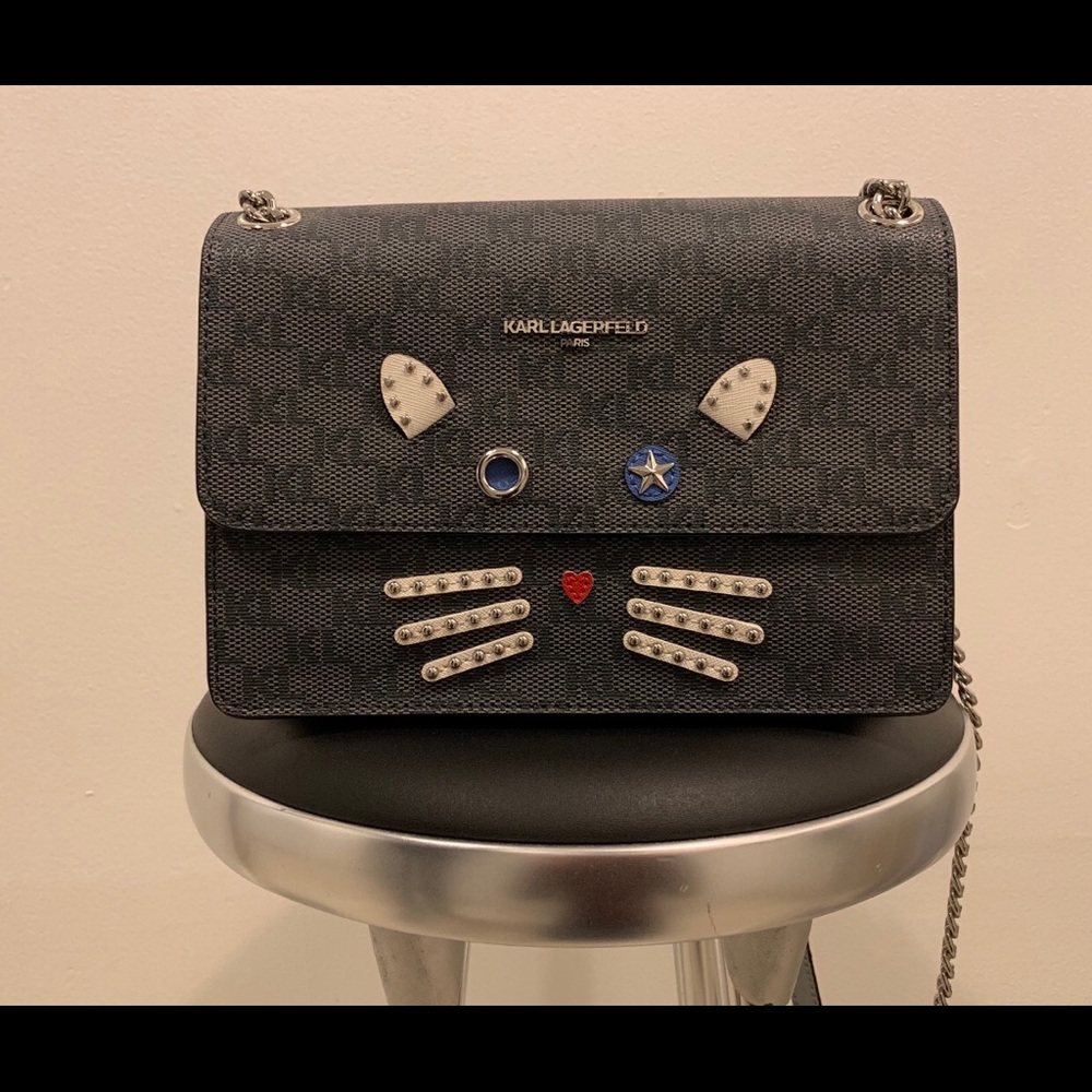Authentic Karl lagerfeld crossbody NWT